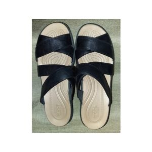 Crocs Wedge Slide Sandals Women's US Size 7
